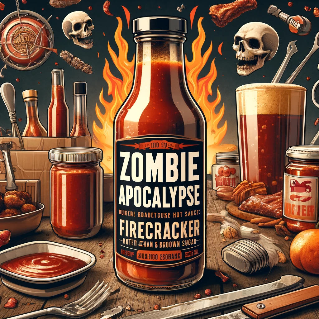 barbecue sauce called "Zombie Apocalypse." 